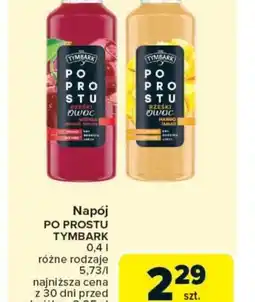 Carrefour Market Napój Po Prostu Tymbark oferta