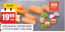 Bingo Kiełbaski drobiowe z fileta bez osłonki JBB oferta