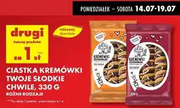 Biedronka Ciastka kremówki morelowe Twoje Słodkie Chwile oferta