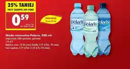 Biedronka Woda niegazowana Polaris oferta