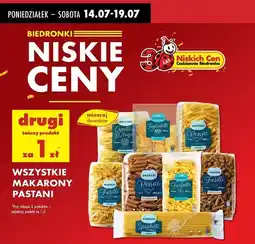 Biedronka Makaron penne Pastani oferta