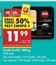 Biedronka Sushi toshii 4You oferta