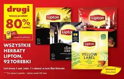 Biedronka Herbata Lipton Daring English Breakfast oferta