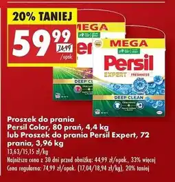 Biedronka Proszek do prania freshness by silan Persil oferta