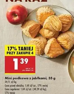 Biedronka Podkowa z jabłkami mini oferta