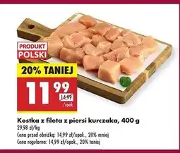 Biedronka Kostka z fileta piersi kurczaka oferta