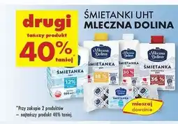 Biedronka Śmietanka do kawy Mleczna Dolina oferta