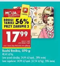 Biedronka Sushi emiko 4You oferta