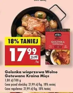 Biedronka Golonka wieprzowa wolno gotowana Kraina Mięs oferta