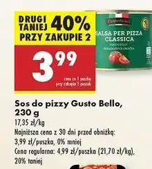 Biedronka Sos do pizzy z przyprawami Gustobello oferta