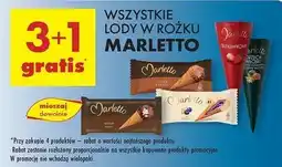 Biedronka Lody w rożku Marletto oferta