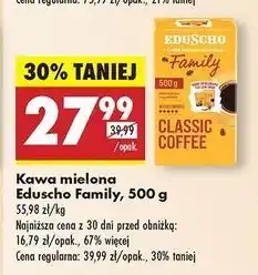 Biedronka Kawa Eduscho Family oferta