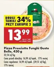 Biedronka Pizza prosciutto e funghi Gustobello oferta