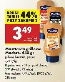 Biedronka Musztarda piri Madero oferta