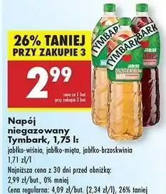 Biedronka Napój jabłko-mięta Tymbark oferta