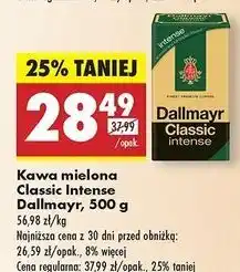 Biedronka Kawa Dallmayr Classic Intense oferta