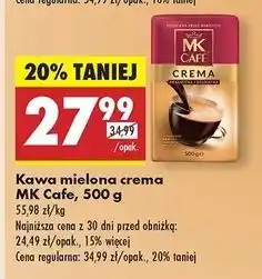 Biedronka Kawa Mk Cafe Crema oferta