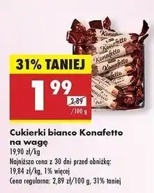 Biedronka Cukierki konafetto Roshen oferta