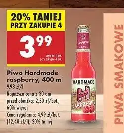 Biedronka Piwo Hardmade Raspberry Crush oferta