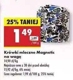 Biedronka Krówki mleczne Magnetic oferta