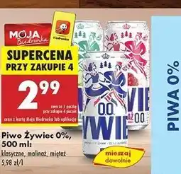 Biedronka Piwo Żywiec Miętaż oferta