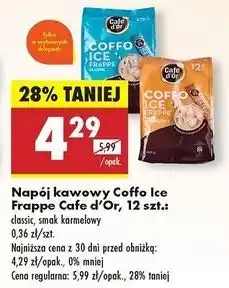 Biedronka Kawa frappe karmelowa Cafe D'or Coffo Ice oferta