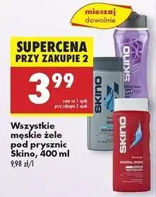 Biedronka Żel pod prysznic silver care Skino oferta
