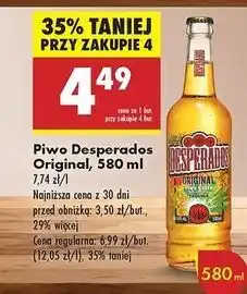 Biedronka Piwo Desperados oferta