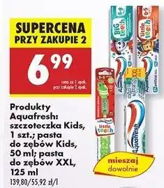Biedronka Szczoteczka do zębów 3-5 Aquafresh Little Teeth oferta