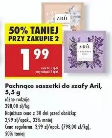 Biedronka Pachnąca saszetka jaśmin i drzewo sandałowe Aril oferta