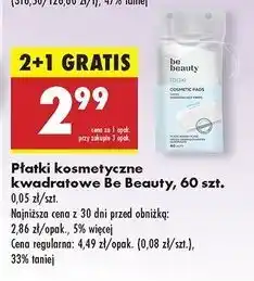 Biedronka Płatki kosmetyczne maxi Be Beauty oferta
