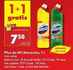 Biedronka Płyny do WC Domestos 1L oferta