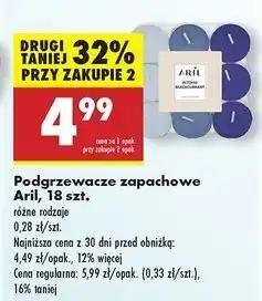 Biedronka Podgrzewacze zapachowe intense blackcurrant Aril oferta