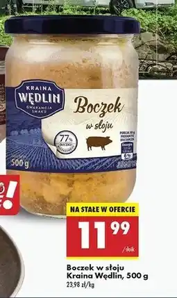 Biedronka Boczek w słoju Kraina Wędlin oferta