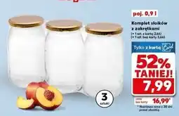 Kaufland Komplet 6 słoików z nakrętkami 900 ml oferta