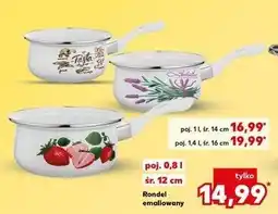 Kaufland Rondel emaliowany 16 cm oferta