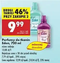 Biedronka Perfumy do tkanin aqua Eden oferta