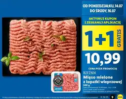 Lidl Mięso mielone z łopatki wieprzowej Rzeźnik Codzienna Dostawa oferta