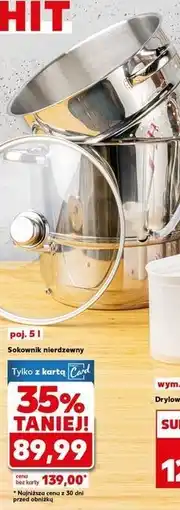 Kaufland Sokownik nierdzewny 5 l Altom Design oferta