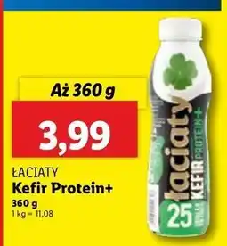 Lidl Kefir proteinowy Łaciaty oferta