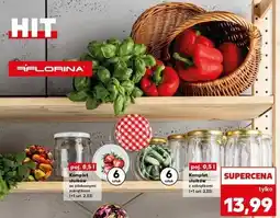 Kaufland Słoik 500 ml z nakrętką Florina (Florentyna) oferta