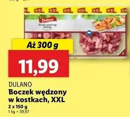 Lidl Boczek wędzony w kostce Dulano oferta