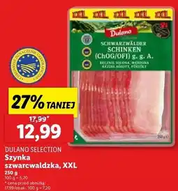 Lidl Szynka szwarcwaldzka Dulano oferta