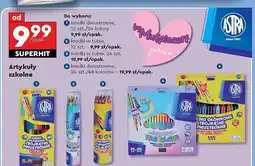 Biedronka Kredki ołówkowe dwustronne Astra oferta