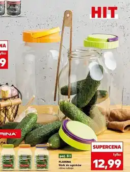 Kaufland Słoik do ogorków 3 l Florina (Florentyna) oferta