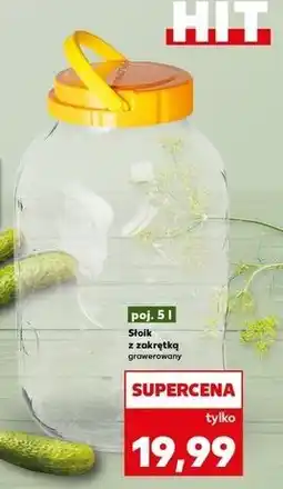 Kaufland Słoik do ogórków 5 l Florentyna oferta