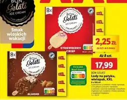Lidl Lody white almond Bon Gelati oferta