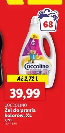 Lidl Żel do prania color Coccolino oferta