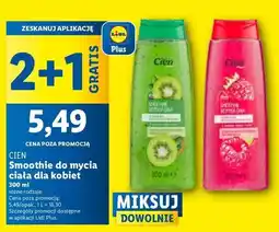 Lidl Smoothie do mycia ciała malina Cien oferta