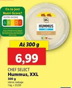 Lidl Hummus classic Chef Select oferta